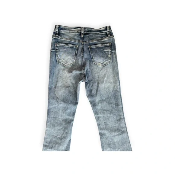 Fashion Nova Gemma Sculpting Stretch Bootcut Jeans Vintage Wash New Size 7 - Picture 5 of 10